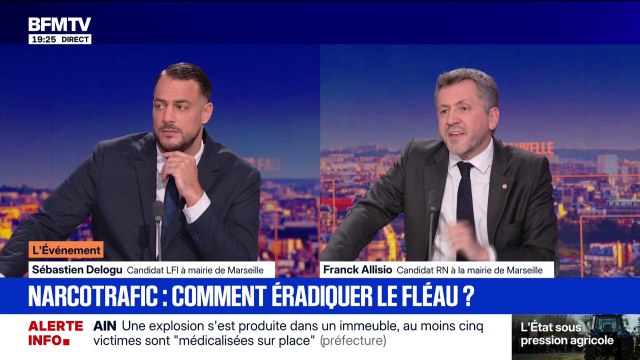 Trafic de stupéfiants: Avec moi, à Marseille, il n'y aura pas une seule salle de shoot , assure Franck Allisio, candidat RN à la mairie de Marseille
