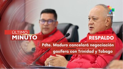 PSUV respalda decisión de cancelar cualquier contrato con Trinidad y Tobago