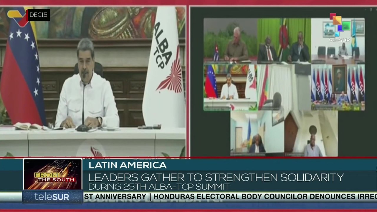 Latin American leaders renew call for unity at 25th ALBA-TCP Summit