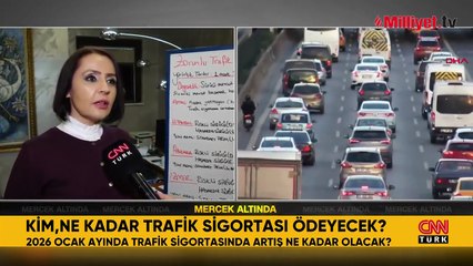 Trafik sigortası fiyatları belli oldu! İşte yeni 2026 tarifesi