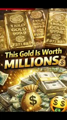 This Gold Is Worth MILLIONS 💰 | Real 1 Kilo Gold Bars