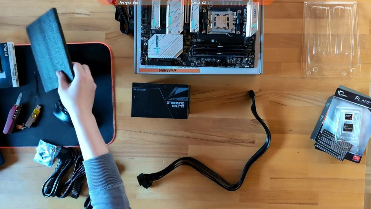 Einen neuen Rechner bauen - Ryzen7 9800X3D + 9070XT