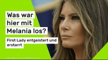 Melania neben Donald Trump: First Lady entgeistert und erstarrt - was war hier mit Melania los?