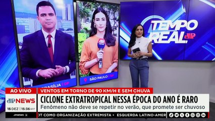 SP: 53 mil imóveis seguem sem luz; Enel teve ajuda de 76 distribuidoras de energia | TEMPO REAL