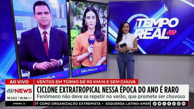 SP: 53 mil imóveis seguem sem luz; Enel teve ajuda de 76 distribuidoras de energia | TEMPO REAL