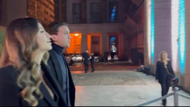 Natale 2025, l'arrivo di Pellegrini alla cena – VIDEO