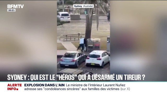Sydney: qui est le héros au t-shirt blanc qui a désarmé l'un des tireurs ?