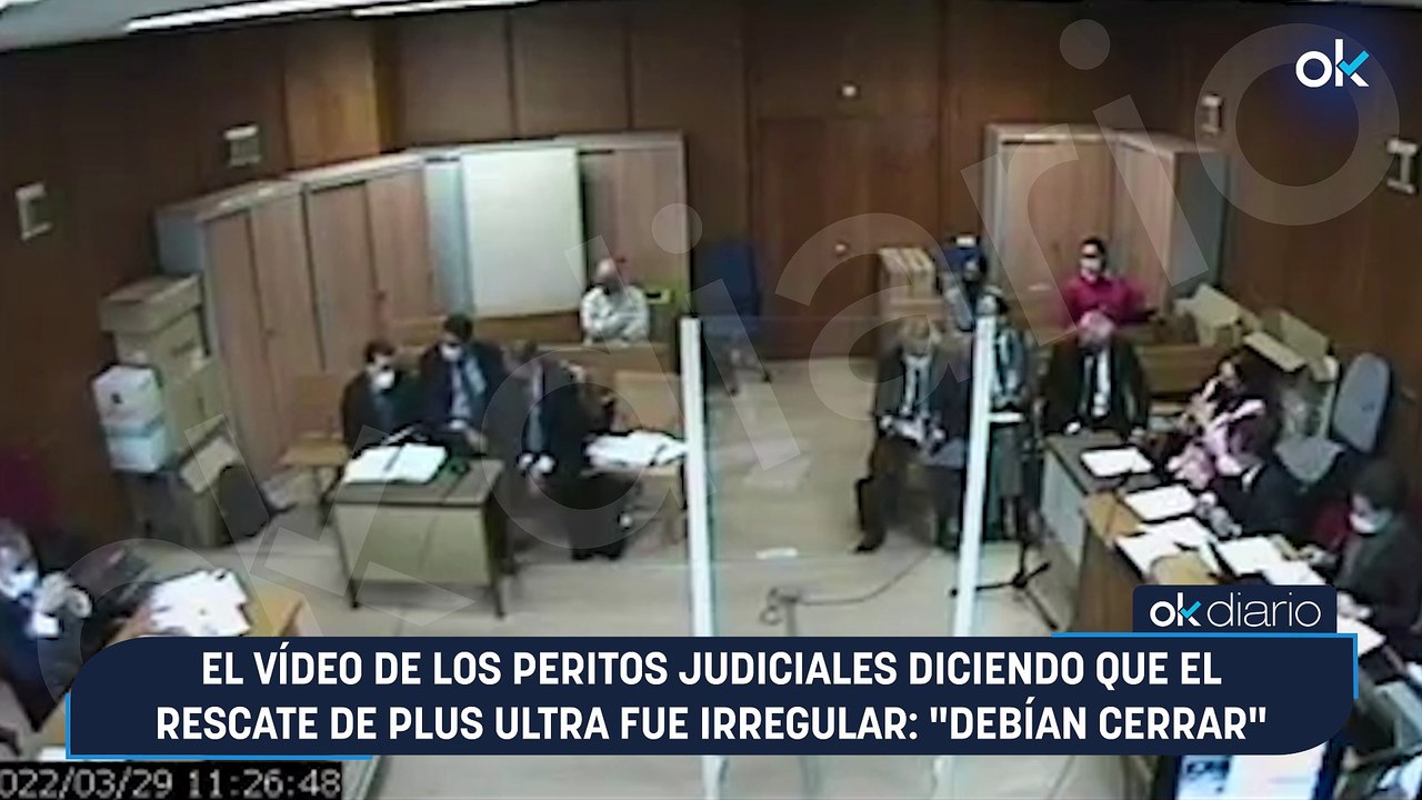 El vídeo de los peritos judiciales diciendo que el rescate de Plus Ultra fue irregular: "Debían cerrar"