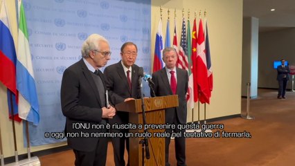 Guerra Russia-Ucraina e oltre, Ban Ki-moon e Santos sul fallimento dell'Onu