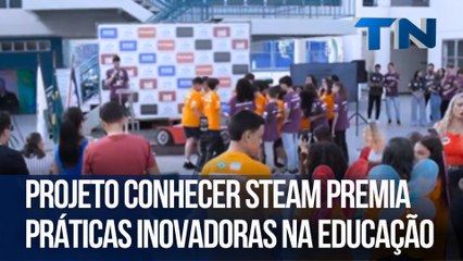 Projeto Conhecer Steam premia práticas inovadoras na educação