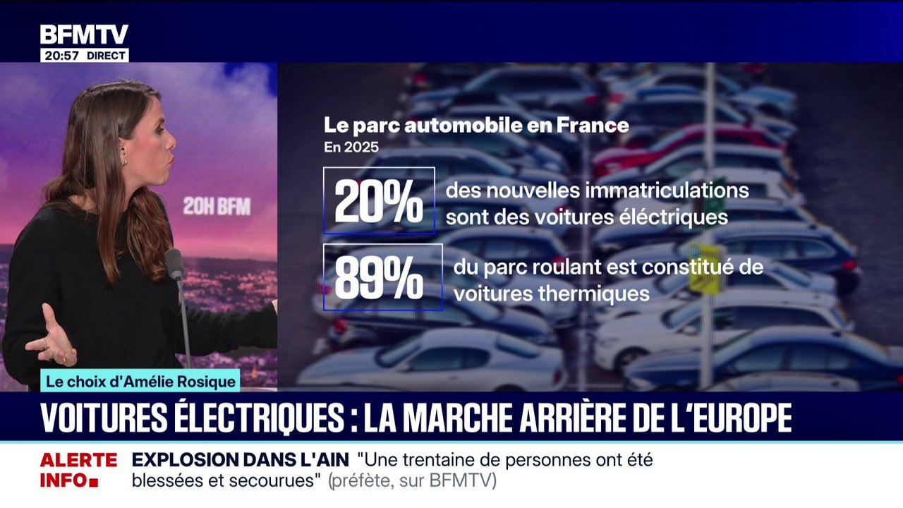 LE CHOIX D’AMÉLIE ROSIQUE - L’Europe fait marche arrière sur les voitures électriques