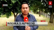 Buscan a 12 alpinistas reportados como desaparecidos en el Pico de Orizaba