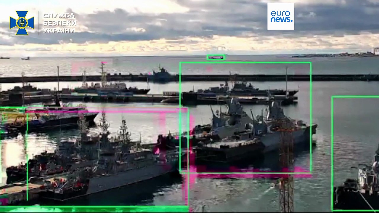 L'Ukraine frappe pour la première fois un sous-marin russe avec des drones sous-marins