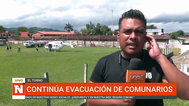 CONTINÚA EVACUACIÓN DE COMUNARIOS EN EL TORNO