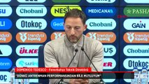 Domenico Tedesco: Dünkü antrenman performansından bile mutluyum