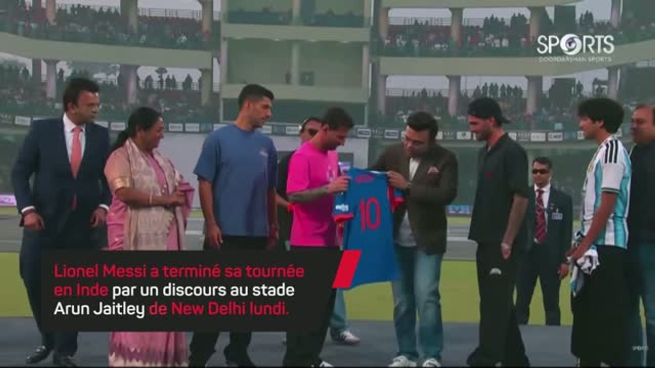 Tournée - Messi espère revenir pour disputer un match en Inde