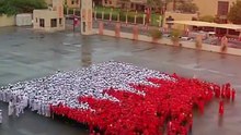 Bahrain Flag by Students | National Day of Bahrain #bahrainday #bahrainnationalday