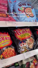 Samyang buldak dumplings f #samyangdumpling #uk #oreemart #croydon #asmr #mukbang #mukbang #samyang