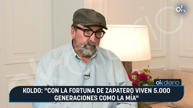 Koldo: Con la fortuna de Zapatero viven 5.000 generaciones como la mía