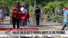 Fuga de gas en ducto provoca muerte de dos personas en Tabasco