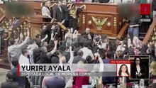 "Condeno de manera enérgica este tipo de acciones": Yuriri Ayala sobre la pelea en el Congreso