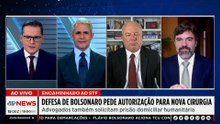 Defesa de Bolsonaro pede nova cirurgia e prisão domiciliar ao STF