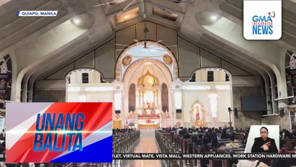 Unang araw ng Simbang Gabi sa Quiapo Church | Unang Balita