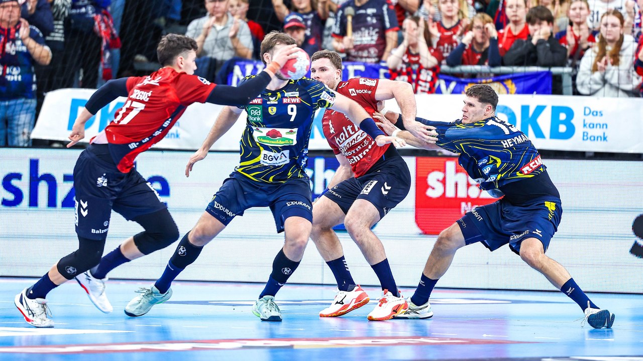 Flensburg hängt Rhein-Neckar Löwen mit Zwischenspurt ab