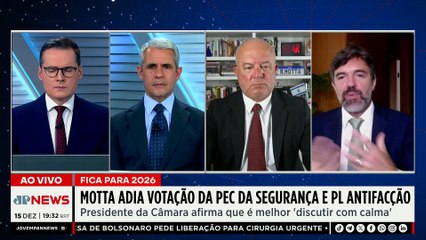 Hugo Motta adia votação da PEC da Segurança e do PL Antifacção