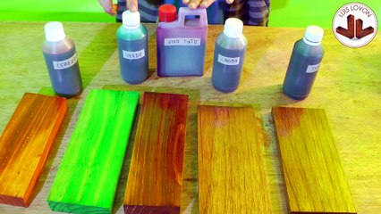 TINTES PARA MADERA TIPOS Y MODO DE USO MUY FACIL DE ENTENDER PRINCIPIANTES - Luis Lovon