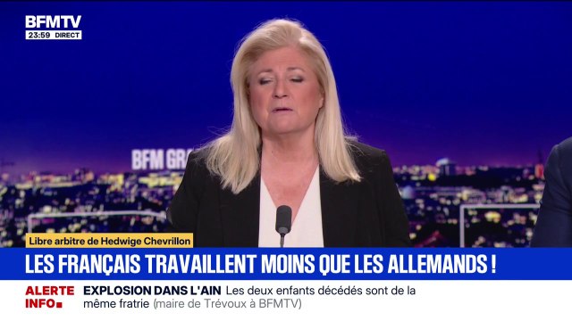 LIBRE ARBITRE DE HEDWIGE CHEVRILLON - Les Français travaillent moins que les Allemands