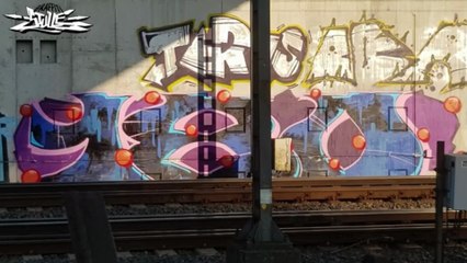 Graffiti Street & Line // HAMBURG Elbbrücken (Real Life Legendär graffiti 2025 Video)
