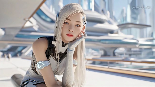 Ultra Android | Beautiful Humanoid Androids Girls Year 3920 | Sci-Fi | Future | 4K Part 22