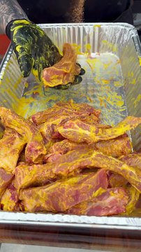 Smoked Baby Back Party Ribs #ribs #pork #bbq #babybackribs