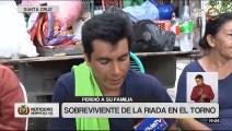 La riada en El Torno le quitó a su padre, su hermano y su abuela; sobreviviente pide intensificar rescates