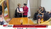 CONASAMA reconoce a dos servidores públicos por su integridad y compromiso con el servicio público en 2025