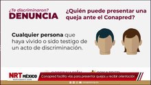 Conapred facilita vías para presentar quejas y recibir orientación