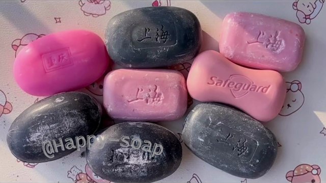 ASMR Soap Cutting|Dry Soap Cutting ASMR|Satisfying Sound ASMR|No Talking|Crispy Lovely Vintage Soaps