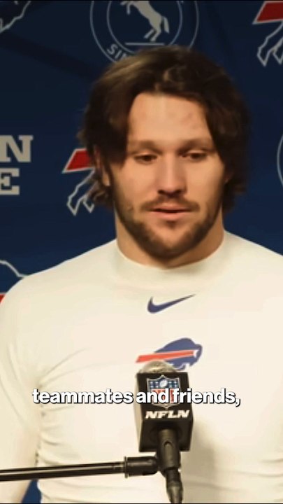 Josh Allen jokes that news of wife Hailee Stein...