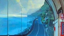 Cinematic Coastal Road | Mountains & Ocean