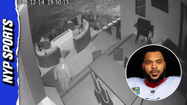 Jeffrey Simmons releases footage of house being robbed during game