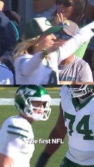 Brady Cook's parents celebrate Jets QB's first NFL TD pass