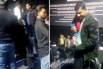 भोपाल में फिल्म 'धुरंधर' के शो में हंगामा, बीच में रोकनी पड़ी मूवी, देखें वीडियो