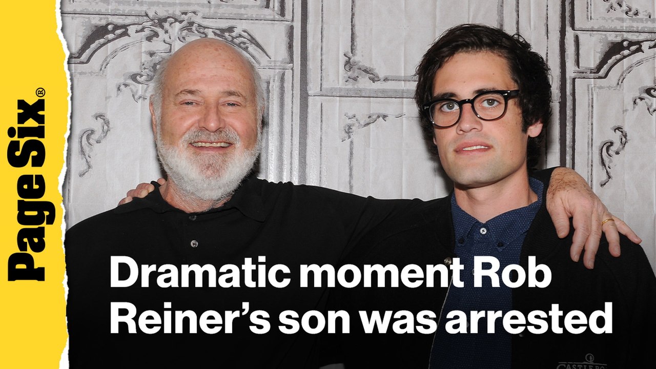 See the dramatic moment Rob Reiner's son Nick was arrested for his parents' murder