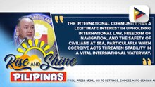 Barko ng Chinese militia, nambomba rin ng water cannon sa mga mangingisdang Pinoy sa Sabina Shoal | ulat ni Patrick de Jesus