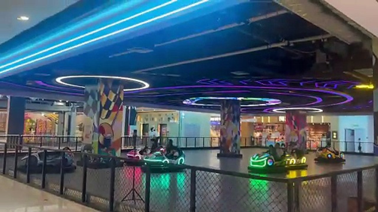 Future super car bumper car