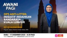 AWANI Pagi: Ops Anti-Litter | Inisiatif indahkan bandaraya Kuala Lumpur