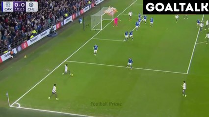 Chelsea Vs Cardiff City 3-1 | Goals & Highlights | EFL Cup | Garnacho Fires Blues into Semi-Finals