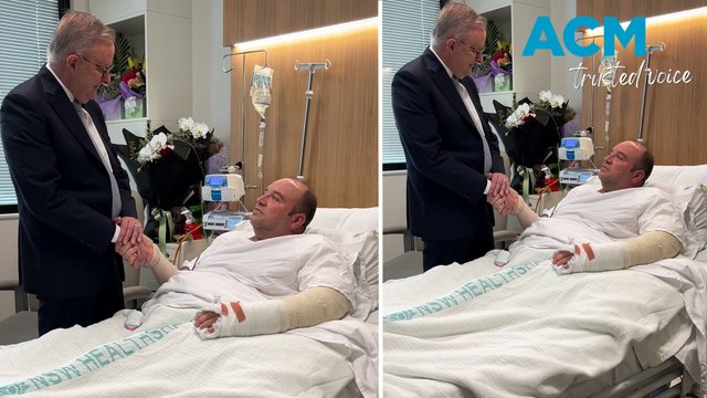 PM thanks Bondi hero Ahmed al Ahmed in hospital