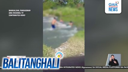 2 binatilyo, patay matapos tangayin at malunod sa Angalacan River | Balitanghali